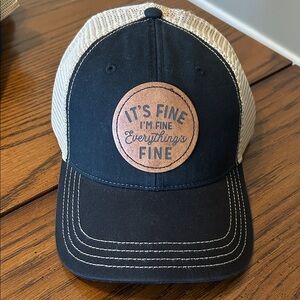 Black and Tan Richardson 111 Trucker Hat